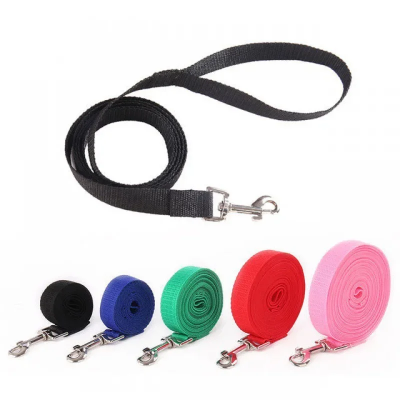 Correa de nylon para perro en largos de 1,2 a 30 metros