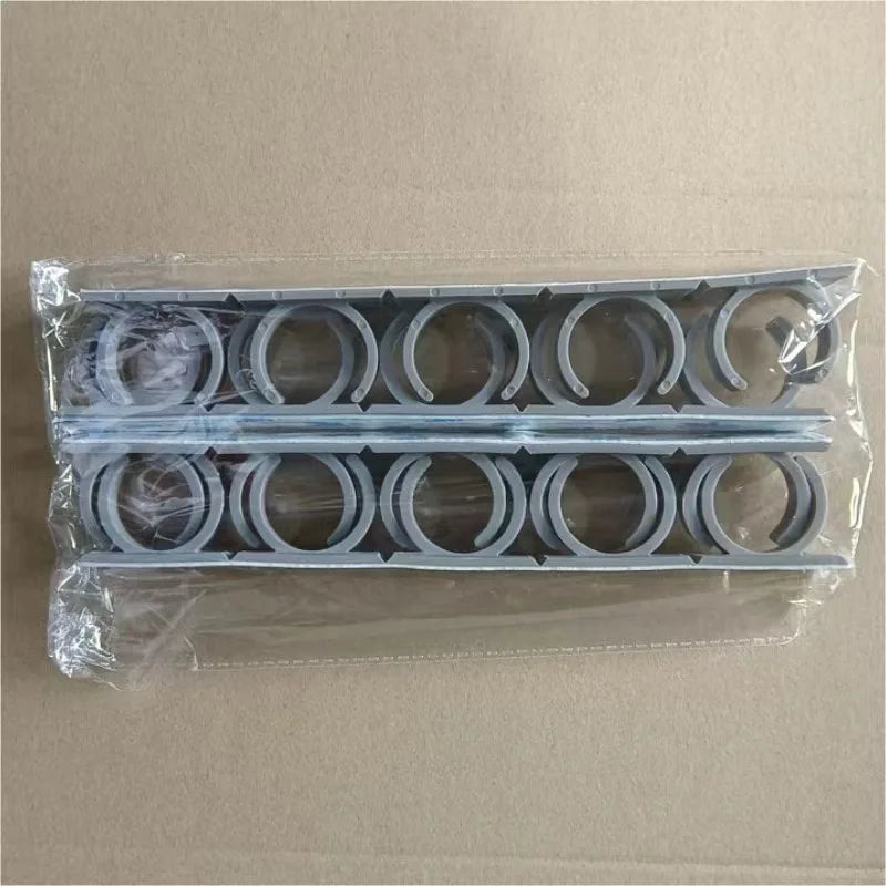 Set de 2 soportes adhesivos grises para frascos de especias