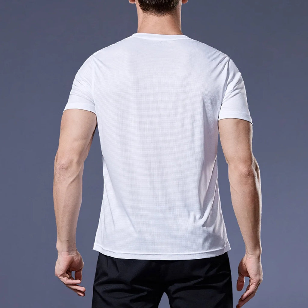 Remera deportiva de hombre de manga corta para entrenamiento