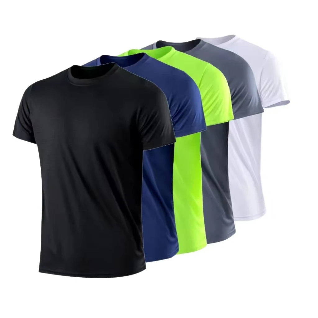 Remera deportiva de hombre de manga corta para entrenamiento