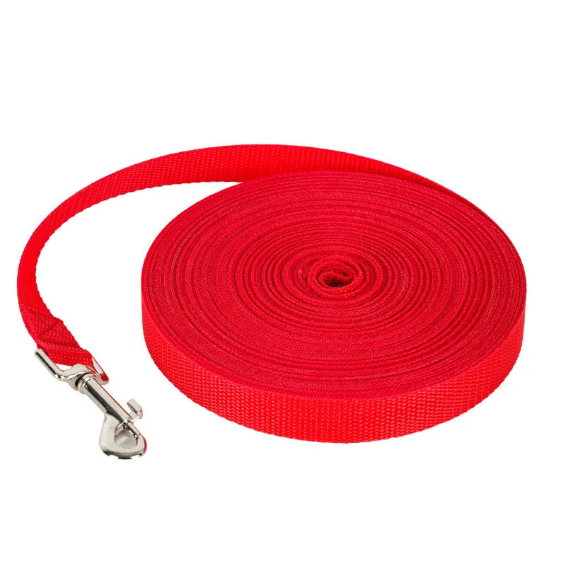 Correa de nylon para perro en largos de 1,2 a 30 metros