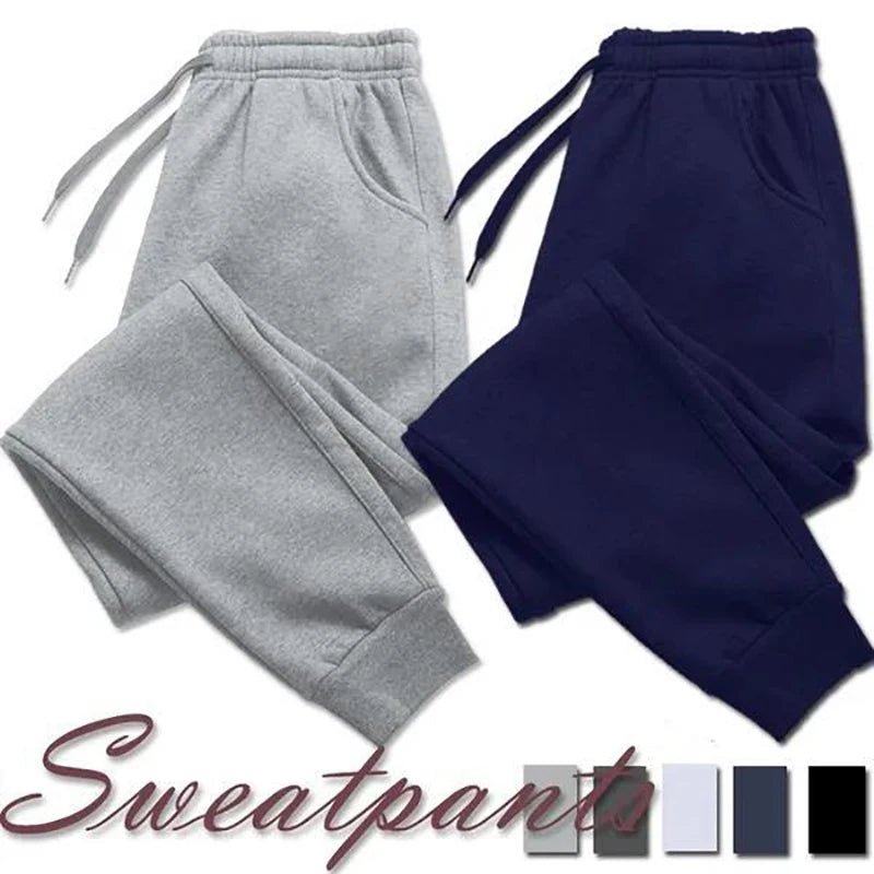Pantalón jogger de hombre de punto con cierre