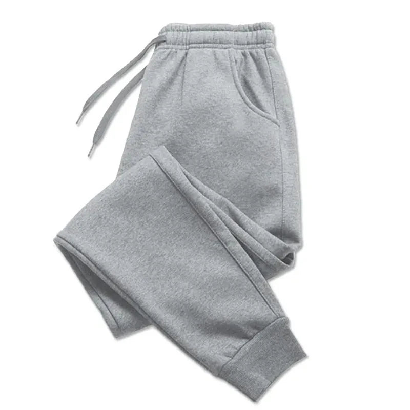 Pantalón jogger de hombre de punto con cierre