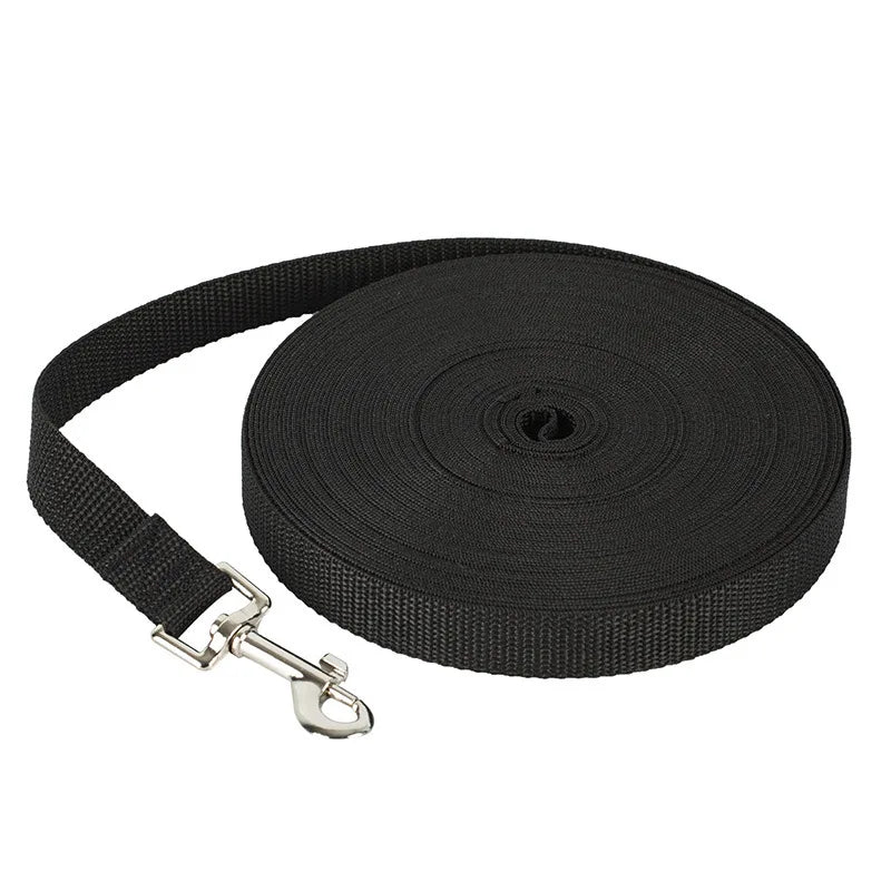Correa de nylon para perro en largos de 1,2 a 30 metros