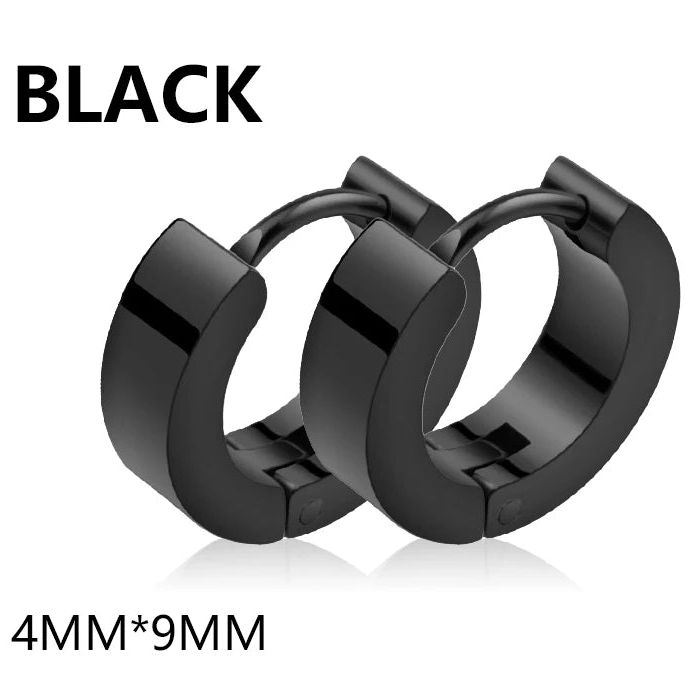 Aros redondos de acero para uso unisex