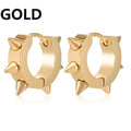 Aros redondos de acero para uso unisex