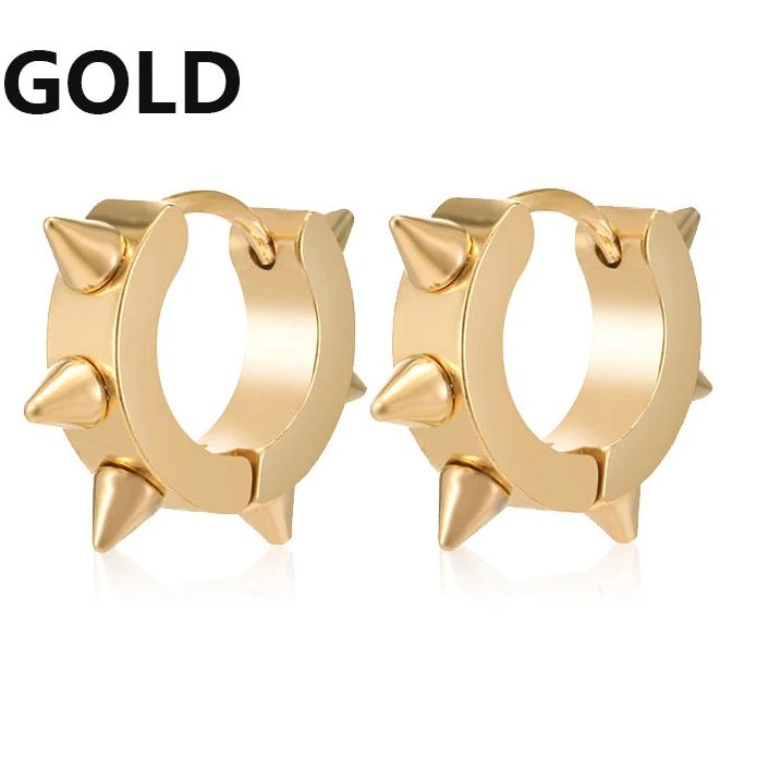 Aros redondos de acero para uso unisex