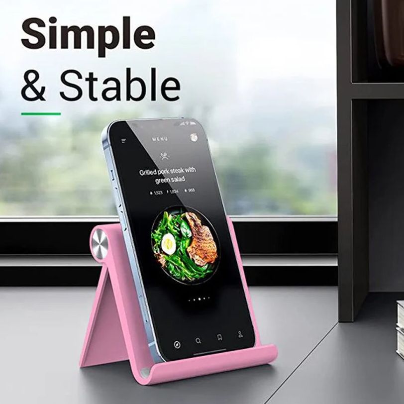 Base plegable con inclinación regulable para celular