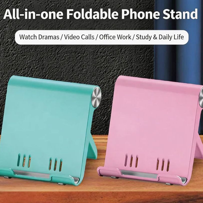Base plegable con inclinación regulable para celular
