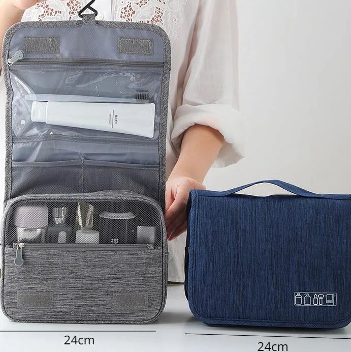 Bolso colgante para higiene y maquillaje