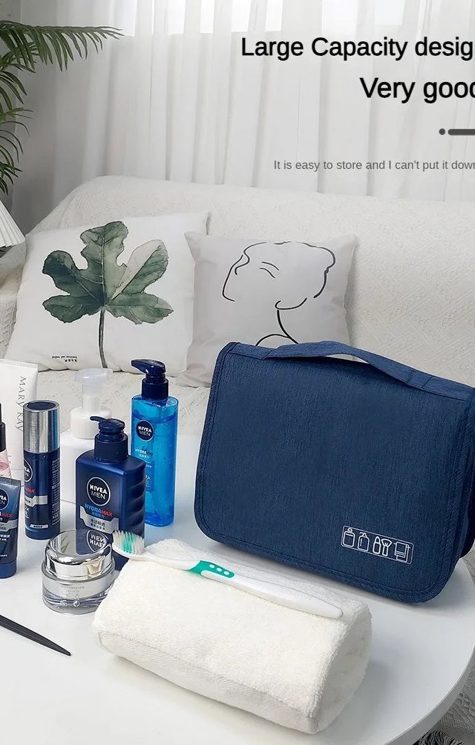 Bolso colgante para higiene y maquillaje