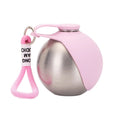 Botella para mascotas con recipiente plegable