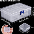 Caja dividida para clasificar piezas pequeñas