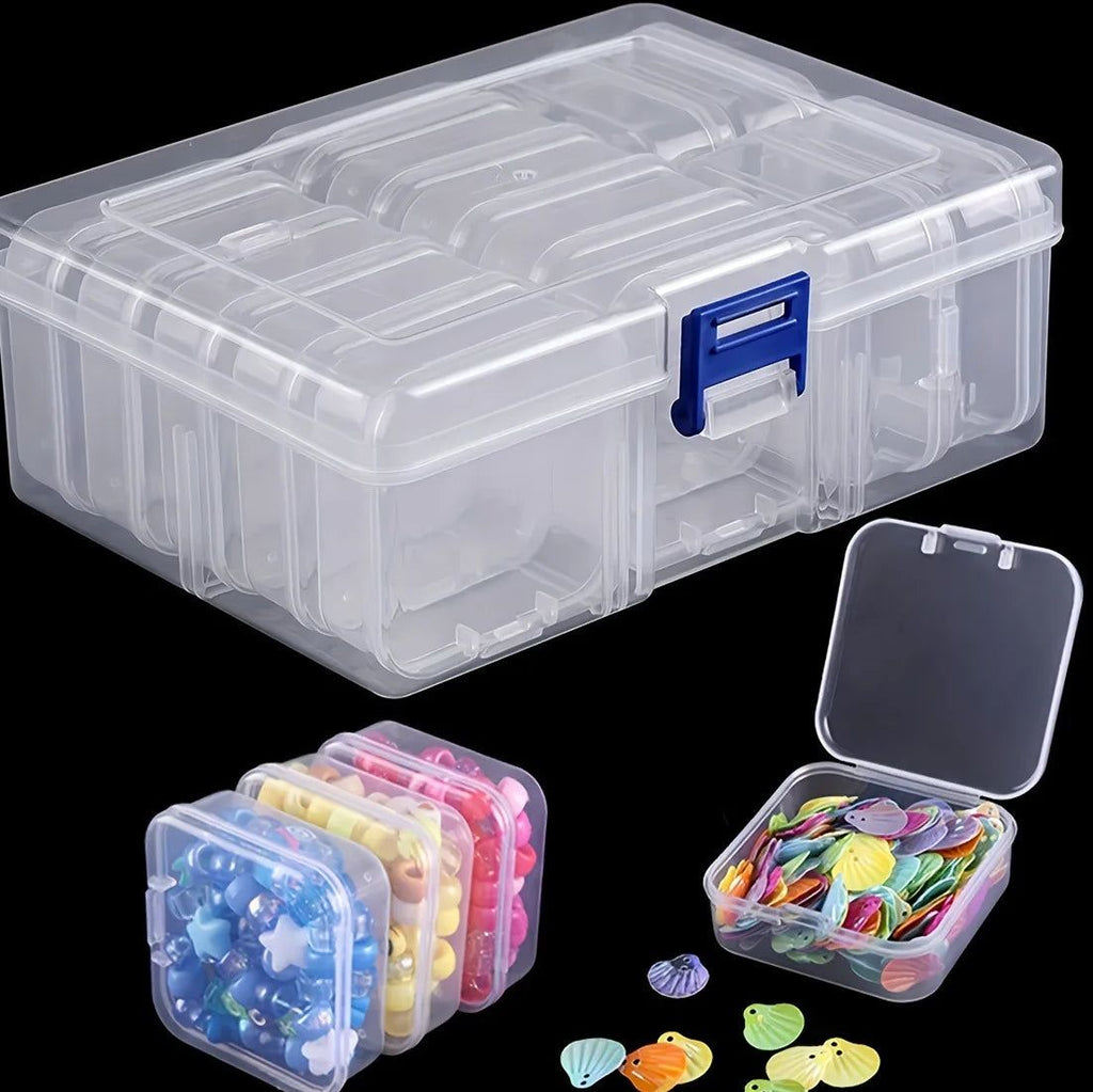Caja dividida para clasificar piezas pequeñas