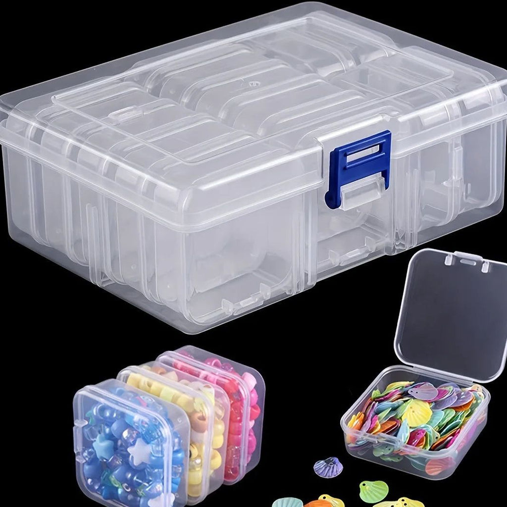 Caja dividida para clasificar piezas pequeñas
