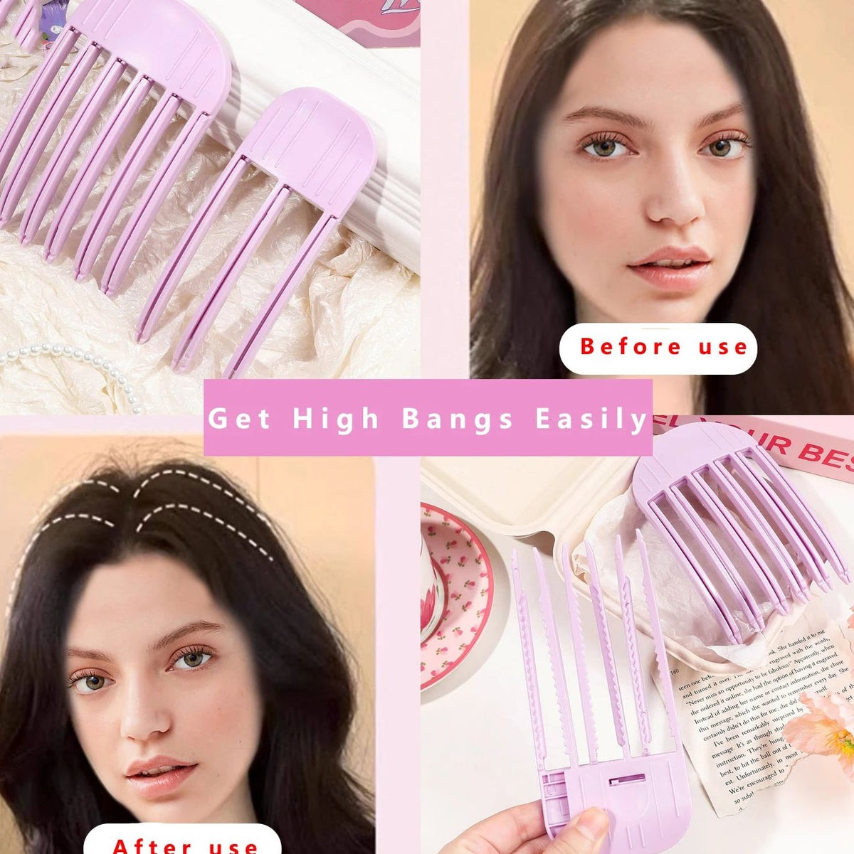 Clips para dar forma y levantar mechones