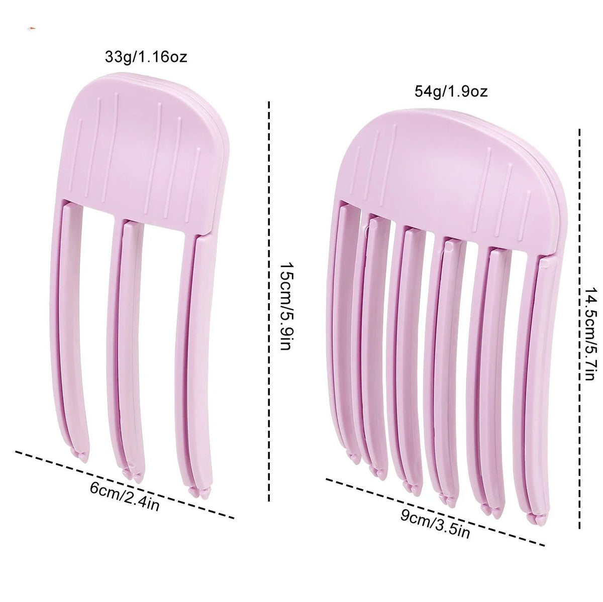 Clips para dar forma y levantar mechones