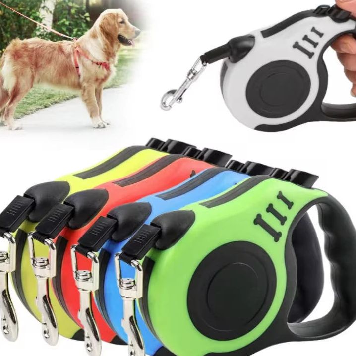 Correa extensible para pasear perros pequeños y medianos