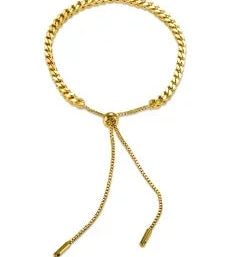 Pulsera ajustable con dije de corazón